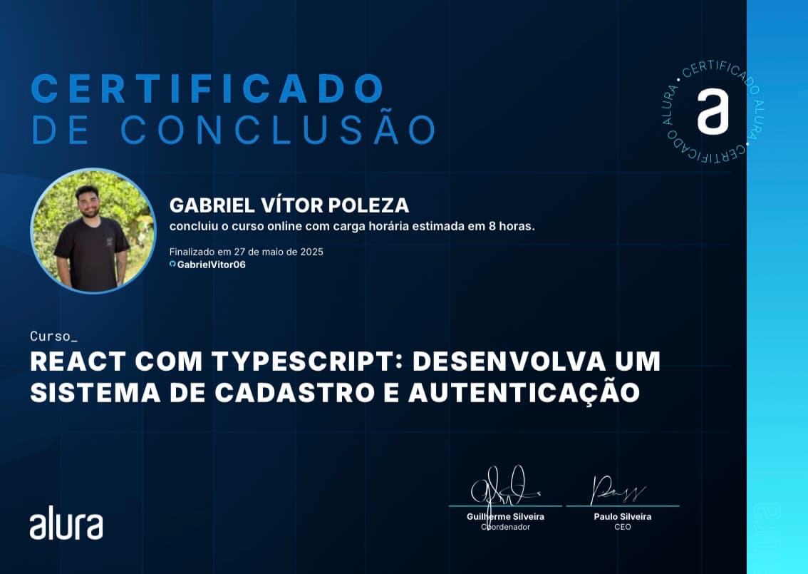 Certificado Alura