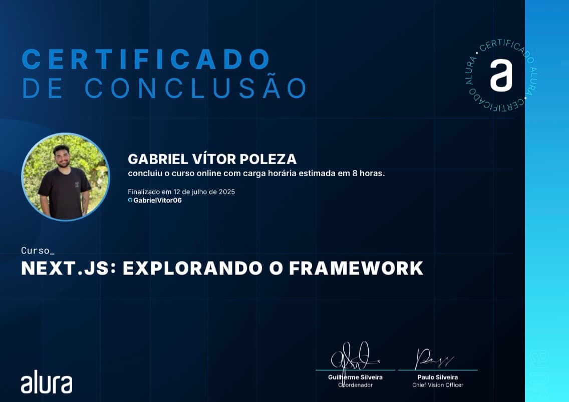 Certificado Alura