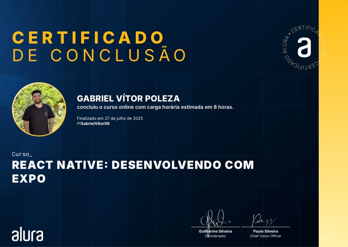 Certificado Alura